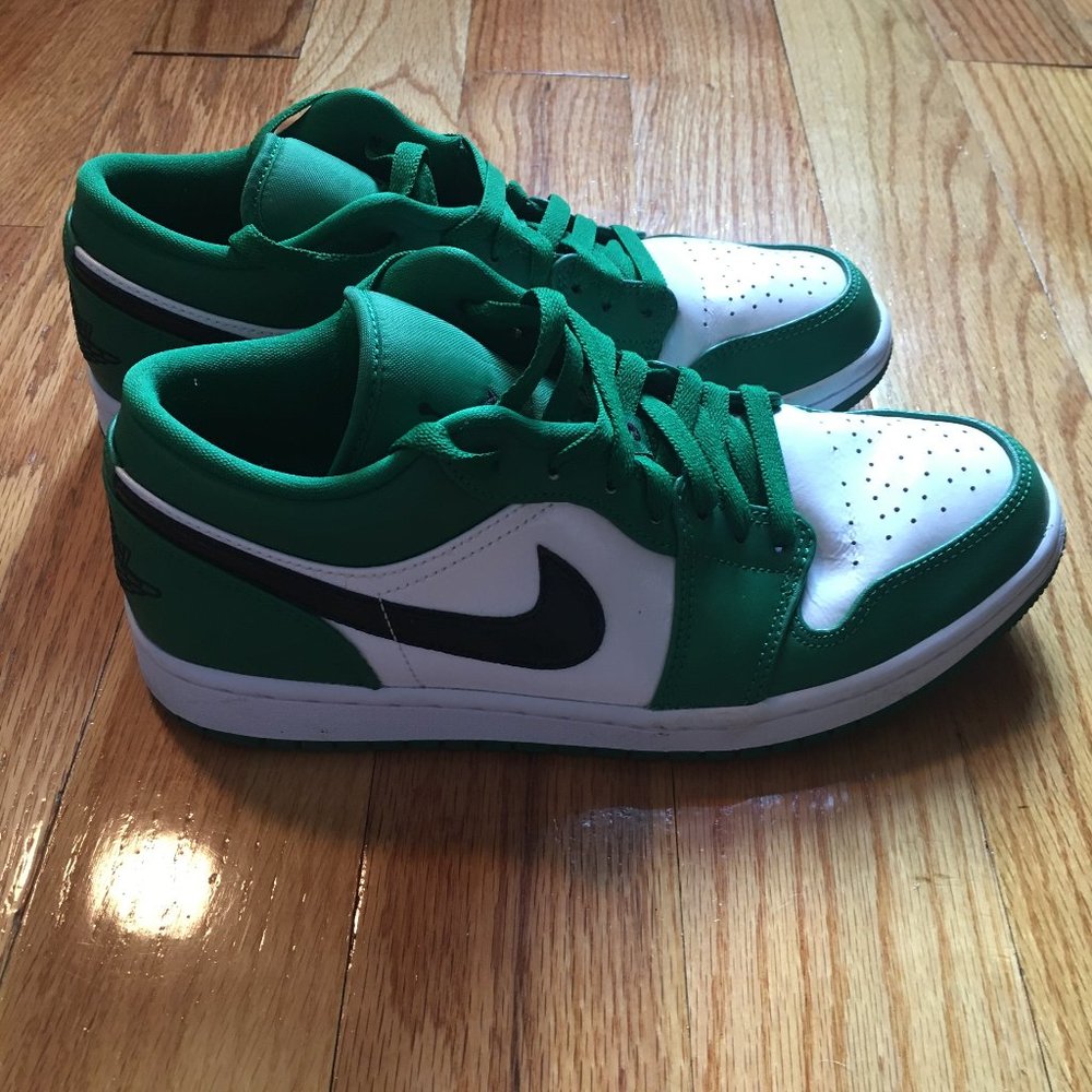 Air Jordan 1 Low Pine Green, Size 8 (Men's)